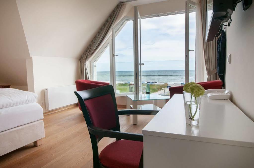 Hotel Haus Am Meer Hohwacht Exterior foto